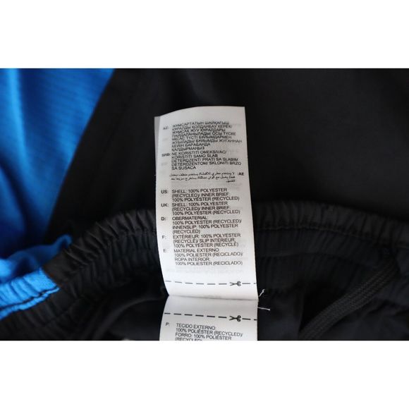 adidas HB7461 Men's Sz 2XL Black/Blue Own The Run 7" Running Shorts - Picture 4 of 10